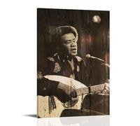 WJYCHEND Bill Withers Singer Album Cover Music Series Canvas Poster Wall Art Decorative Painting Bedroom Painting Posters12x18inch(30x45cm) Frame-style