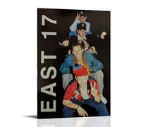 WJYCHEND East 17 Singer Album Cover Music Series Canvas Poster Wall Art Decorative Painting Bedroom Painting Posters12x18inch(30x45cm) Frame-style