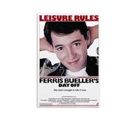 WJYCHEND Ferris Bueller's Day Off Classic Movies And TV Series Canvas Poster Wall Art Decorative Painting Bedroom Painting Posters08x12inch(20x30cm) Unframe-style