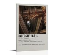 WJYCHEND Interstellar Classic Movies And TV Series Canvas Poster Wall Art Decorative Painting Bedroom Painting Posters16x24inch(40x60cm) Frame-style