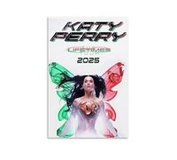 WJYCHEND Katy Perry Singer Album Cover Music Series Canvas Poster Wall Art Decorative Painting Bedroom Painting Posters20x30inch(50x75cm) Unframe-style