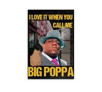 WJYCHEND The Notorious B.I.G Singer Album Cover Music Series Canvas Poster Wall Art Decorative Painting Bedroom Painting Posters08x12inch(20x30cm) Unframe-style