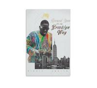 WJYCHEND The Notorious B.I.G Singer Album Cover Music Series Canvas Poster Wall Art Decorative Painting Bedroom Painting Posters24x36inch(60x90cm) Unframe-style
