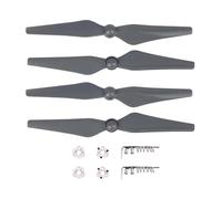WJYOZSA 4pcs 9450S Propeller for DJI Phantom 4 PRO 4a Advanced Drone Quick Release Blade CC CW Props Wing with Mount Base Spare Parts Easy to repair(Grey)