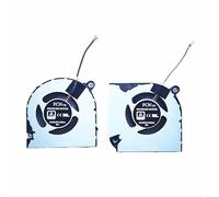 WJYOZSA Computer Notebook Cooler Fans Radiator Fits for Acer Nitro 5 AN515-43 AN515-54 AN517-51 7 AN715-51 GPU CPU Cooling Fan Easy to repair(Pair fan)