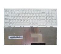 WJYOZSA NEW US LAPTOP KEYBOARD FOR SONY VPC-EL PCG-71C11V PCG-71A11T PCG-71A12T PCG-71911M PCG-71C11M Three screws Easy to repair(White)