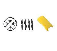 WJYOZSA Propeller Guards Protector Prop Blades Protection Cover Propellers Props for DJI TELLO Drone Body shell Accessories Easy to repair(PPB Yellow)