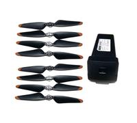 WJYOZSA Teng2 S155 Drone Battery 7.4V 3800mAh For M318 MAX RC Quadcopter Spare Parts Blade Propellers Accessories Easy to repair(Orange Blade Battery)