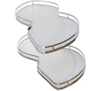 WJYTDHIQS Kitchen Blind Corner Unit, Blind Corner Pull Out Organizer, Height Adjustable, Pull Out Shelf Carousel Storage Rack,for 800mm or 900mm Corner Base Cabinets (Open left)