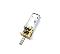 WJZJSVWTAU 12mm Gear electronic starter 3mm Diameter Shaft 6v 12v DC Metal Gearwheel Hobby starter N30 6V 330rpm