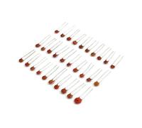 WJZJSVWTAU 300pcs/lot Ceramic Capacitor Set of capacitors 2pF-01uF 30 Values*10pcs capacitor kit 3pF 5pF 10pF 15pF 22pF 30pF 33pF 47pF 68pF diy supplies