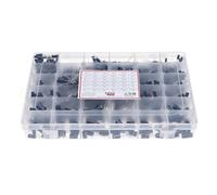 WJZJSVWTAU Capacitor 1000pcs 36 Values 0.1uF 50V-1000uF 16V Capacitors 4.7UF 10UF 22UF 33UF 47UF Electrolytic Capacitor Assortment Box Kit diy supplies