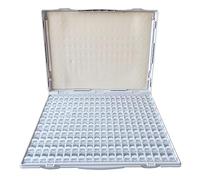WJZJSVWTAU SMD Resistor/Capacitor Organizer Assortment Kit 128/200 Compartments SMD Component Enclosure Sample Storage Box (Empty Box) (SK200) diy supplies