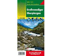 WK 121 Largevenediger - Oberpinzgau,: Wandel- en fietskaart 1:50 000
