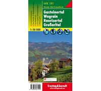 WK 191 Gastatal - Wagrain - Rauriser: Wandel- en fietskaart 1:50 000
