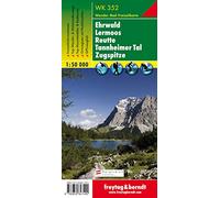 WK 352 Ehrwald - Lermoos - Reutte -: Wandel- en fietskaart 1:50 000