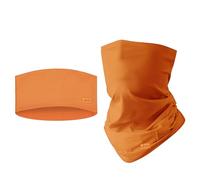 WK IEASON 1pc Multifunctional Silk Cooling Headband Neck Gaiter Scarf, Bandana Summer Face Scarf and 1pc Sport Headband for Men and Women, Ice Silk Feeling and Quick Dry