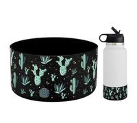 WK IEASON Protective Silicone Base Boot for Hydro Flask 32OZ 40OZ Wide Mouth, Anti-Slip Silicone Sleeve Cover Bumper for Owala Freesip/Flip/Twist 40OZ Flask Water Bottle-3.56inch Bottom Diameter