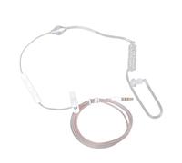 WKabnkn 1.25m Single Ear Earphone 3.5mm Microphone Control and Radiation Protections Safe on Various Devices Without Radiation in Ear Headphone