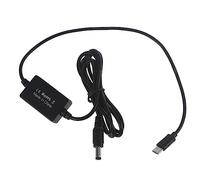 WKabnkn 132cm USB C 9V 12V PD To 8.4V 5.5x2.1mm Power Supply Cable For Bike LED Lamp Light Camera Battery And More