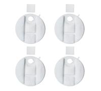 WKabnkn 4 Pack Replacement For Pet Fountain Unique Round Double Filtration Double Filtration Replacement Clean Water Source For Pet