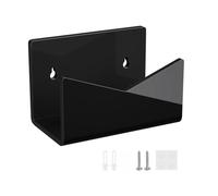 WKabnkn Acrylic Envelope Container Wall Mounted Mail Organizer Countertop Letter Sorter Rack For Offices Document Holder Shelf Mail Stand