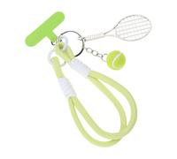 WKabnkn Elegant Green Tennis Racket Keychain Elegant Green Tennis Racket Pendant Charm For Sports Enthusiasts And Fashion Lovers Enthusiast Gift