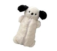 WKabnkn Fun Dog Plan Soft Pencil Bag Permanent Fabric Generous Storage Space Multiple Purpose Use for Daily Study Work Needs Spacious School Pencil Bag Storage