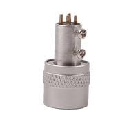 WKabnkn HiEnd SME Type Headshell Socket Connector For Turntable SL Series VinylCollectors 24K Gold Plated Pin Tonearm Connector Professional Components Arm Headshell Accessories