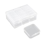 WKabnkn Multipurpose Bobbin Storage Organizers Box Clear Home Accessory PP Case For Craft Supplies Home Use Sewing Machine Thread Bobbin Container