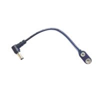 WKabnkn Power Supply Cable Connector 9V Battery Clip Converter Adapter For Guitar Effect Pedal Enduring Adapter Supply Connector
