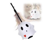 WKabnkn Rechargeable Automatic Toy, Interactive Chaser for Indoor Felines and Engaging Fun Automatic Rechargeable Chaser Toy Interactive Moving Fun for Indoor Felines and Engagement