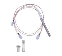 WKabnkn Stainless Steel Grills Igniters High Temperatures Resistant 20V 80W Heating Tube For Pellet Grills Smoker High Temperatures Resistant BBQ Igniters