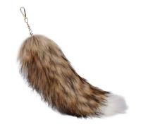 WKabnkn Sturdy Multipurpose Foxes Tail Keychain Fashion Holder Accessory For Bags And Keys Decoration In Various Color Versatile Holder