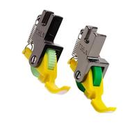 WKabnkn Sturdy Presser Foot for Flatbed Sewing Machines Extended Designs Cloth Stability Expert Tailoring Long Quilting Presser Foot