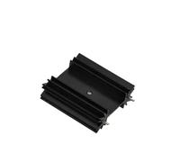 WKAIYUAN 1/10pcs Transistor Heat Sink Block 38x34x12MM Electronic Audio TO-247 Triode Aluminum Radiator(1pcs)