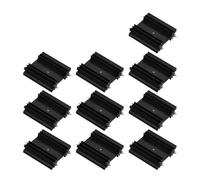 WKAIYUAN 1/10pcs Transistor Heat Sink Block 38x34x12MM Electronic Audio TO-247 Triode Aluminum Radiator(10pcs)