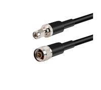 WKAIYUAN 1PC 1 M 2M 3M 10M SMA Male To N Connector Plug LMR400 Cable Cord 50 Ohm 50-7 RF Coaxial Extension Jumper Pigtail Adapter(SMA M to N M,1M)