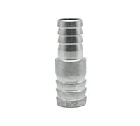 WKAIYUAN 6 8 10 12 13 14 15 16 18 19 20-60 Mm Hose Barbed Reducing Straight Connector Pipe Fitting 304 Stainless Steel Water Air Fuel Oil(19mm-8mm)