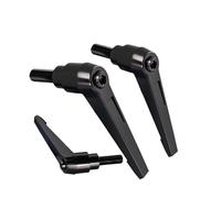 WKAIYUAN Length 12-100mm Alloy Steel M4 M5 M6 M8 M10 M12 M16 Clamping Lever Machinery Adjustable Handle Locking External Male Thread Knob(M16x80mm)