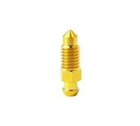 WKAIYUAN Motorcycle Brake Caliper Oil Drain Deflation Screws M6/M8/M10 Titanium Air Bleed Nipple Bolt For Caliper Screw(Gold,M8 Pitch1.25mm)
