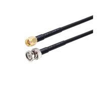 WKAIYUAN RG58 Cable BNC Male To SMA Plug RG-58 50 Ohm RF Extension Connector Adapter Jumper Pigtail 0.5M 1M 2M 10M 20M(SMA M to BNC M,5M)