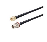 WKAIYUAN RG58 Cable BNC Male To SMA Plug RG-58 50 Ohm RF Extension Connector Adapter Jumper Pigtail 0.5M 1M 2M 10M 20M(RP SMA M to BNC WF,3M)