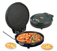 Wkantlaes Electric Quesadilla Maker, Pizza Maker 12 Inch Pizzas Machine, Non-Stick Plates Pizza Oven and Calzone Maker, Electric Countertop Oven for Home Or School, 12" Indoor Grill/Griddle