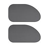 wkao 2 Pcs Breathable Car Sunshade with Bug Screen, 26 X 15 in, for Front Window, Little One & Pet