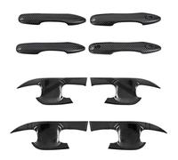 wkao Accessories, Carbon Fiber Abs Door Handle Covers, Trim Kit, Mirror Insect Nets and Edge Strips, Four Door Handles and Four Door Bowl Covers