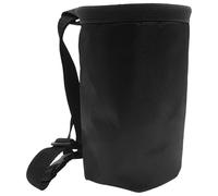 wkao Bouldering Chalk Bag, 7.5X4.9X4.9 in Climbing Chalk Bag with Adjustable Belt, 840D Oxford Cloth, Lightweight for Rock Climbing, Weight Lifting, Gymnastics