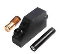 wkao Jewelry Gem Refractometer, Portable Tester 1.30-1.80 Ri, Identify Jade and Agate with Index Oil