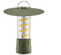 wkao Led Camping Lantern, 110Lm Rechargeable Portable Flashlight, Green Light Stick, Strong Magnetic Base, Handheld, Ip44 Waterproof Outdoor Lighting, Lampshade, Type-C Charging