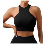 WKAYsIV Black Bra Women's Bra Full Coverage Push Up Bras V Neck Splicing Mesh Bras Plus Size Wireless Seamless Bras No Underwire Everyday Bras Strapless Bras for Women L 1.99